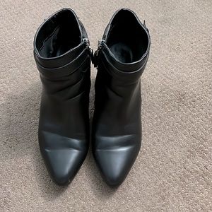 Black Chaps Booties
